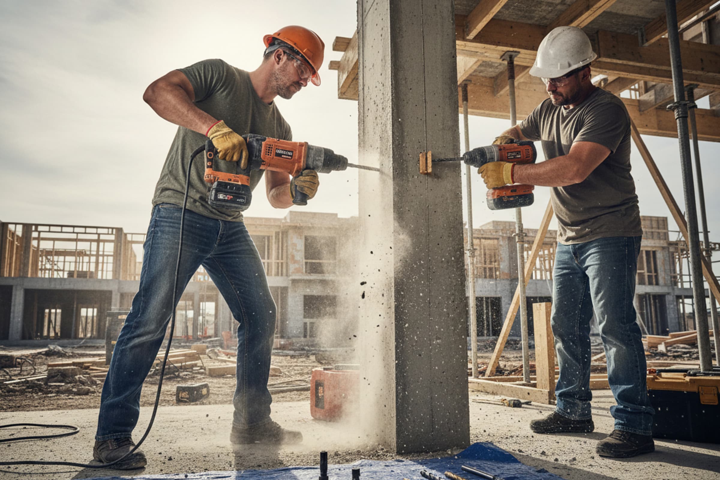 Специални техники за работа с бормашини и перфоратори: Ефективни практики